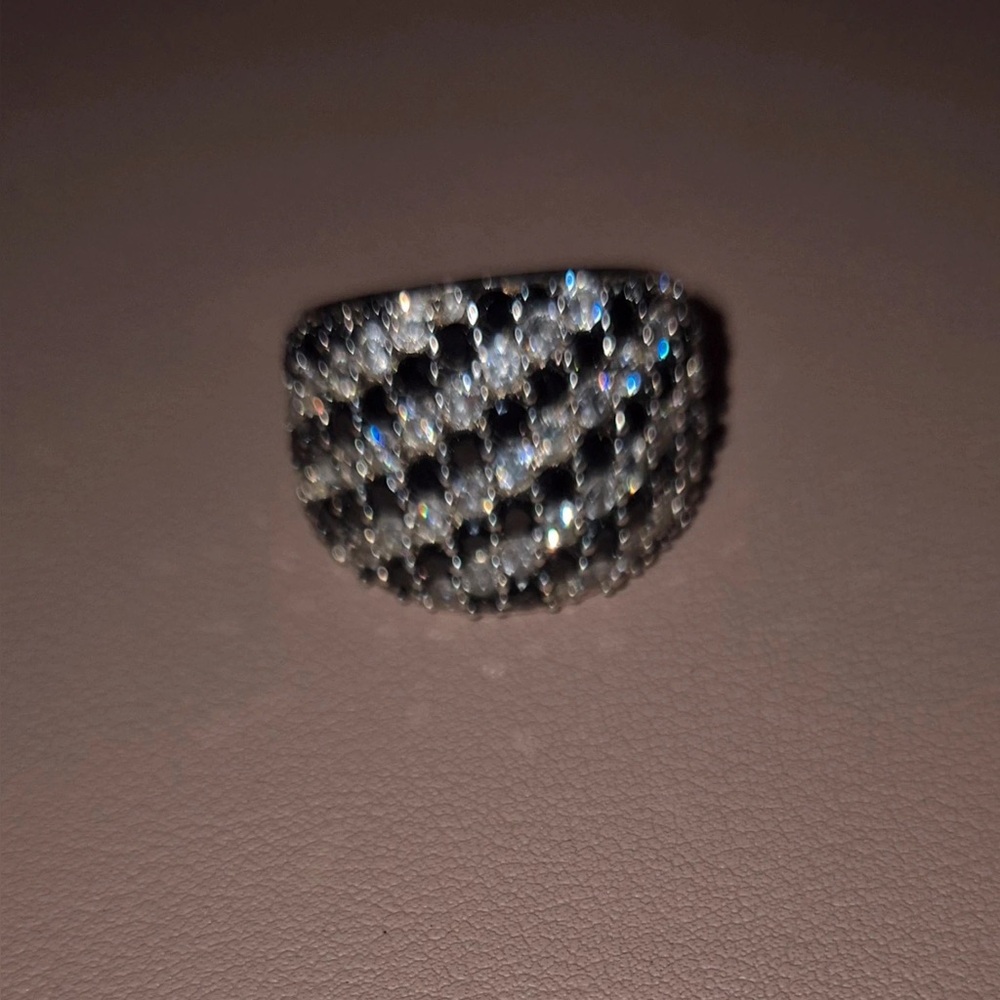Sterling silver ring size p